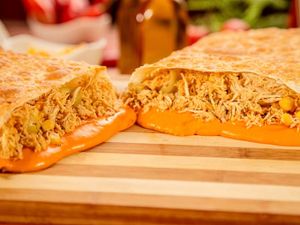 Frango com cheddar
